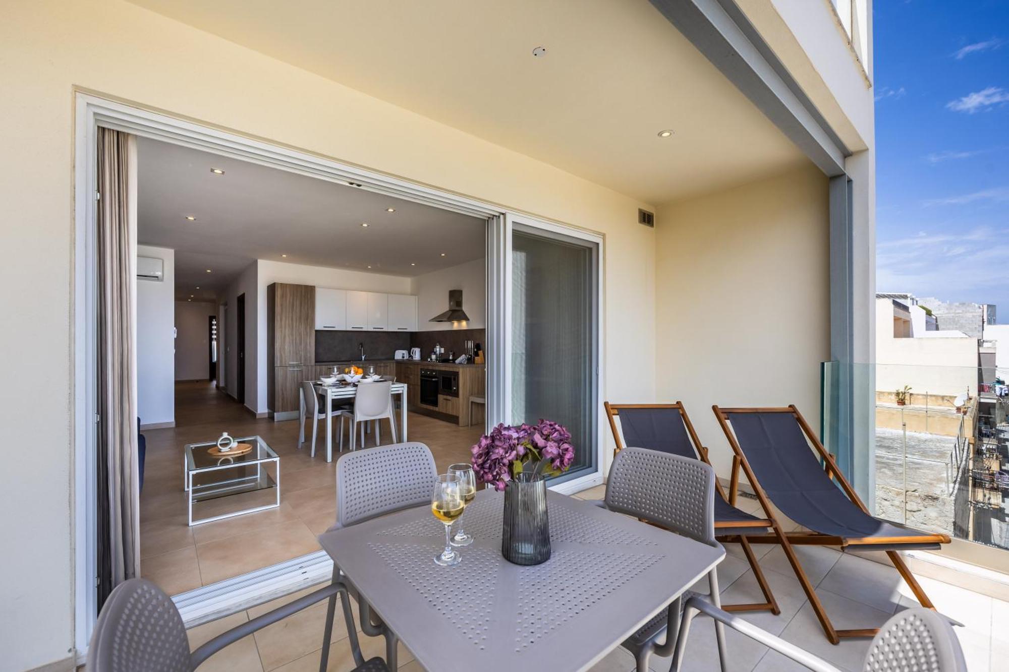 Flat 5TheLODGE-Mellieha-Designer2BED-HugeTerrace Exterior foto